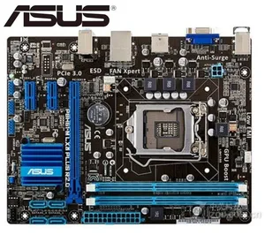 Оригинальная материнская плата ASUS P8H61-M LX3 PLUS R2.0 DDR3 LGA 1155, поддержка I3 I5 I7 H61, бу, материнская плата для настольных ПК