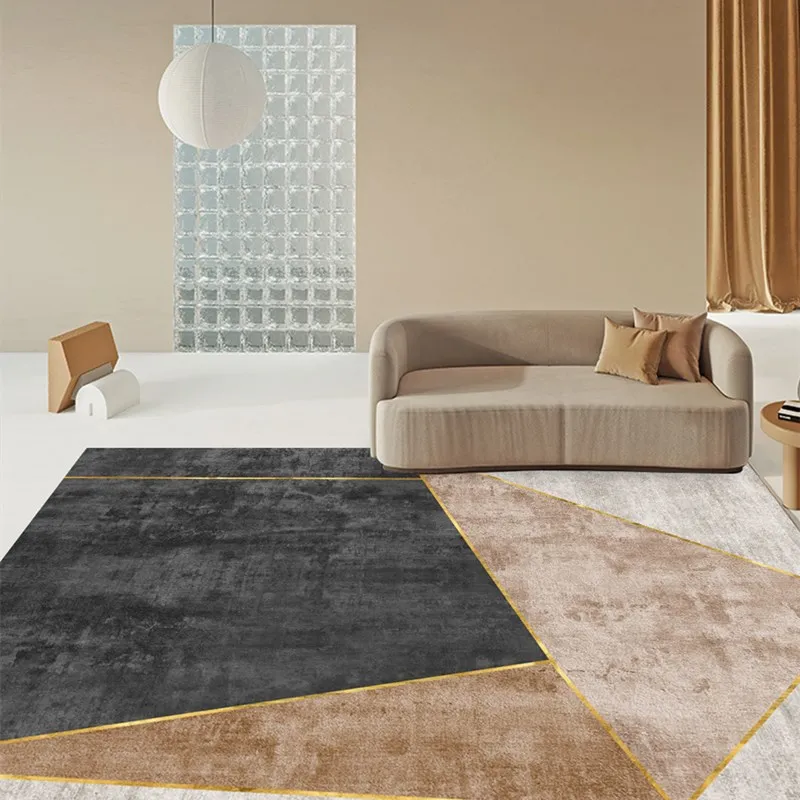 

Nordic New Lane dry cleaning tea table carpet modern simple light luxury household carpet bedroom full of large floor mats