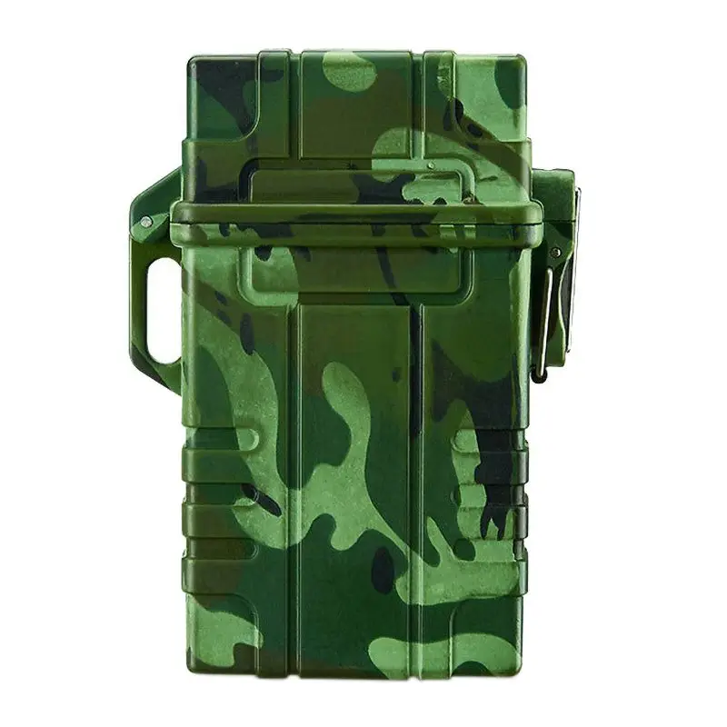 

20pcs Capacity Cigarette Case Box with USB Electronic Lighter for Slim Cigarette Waterproof Cigarette Holder Plasma Lighter