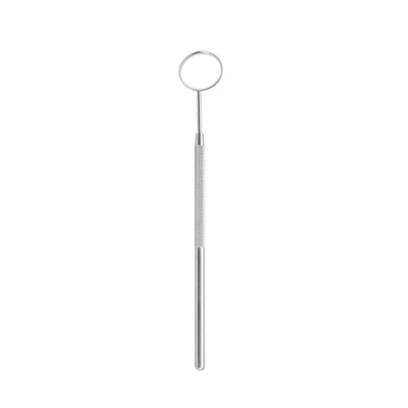 1pc mirror 4 шт. стоматологический набор для чистки зубов, набор для чистки зубов, пинцет с крюком, набор инструментов для чистки зубов, инструмент для подготовки стоматолога - Цвет: 1pc mirror