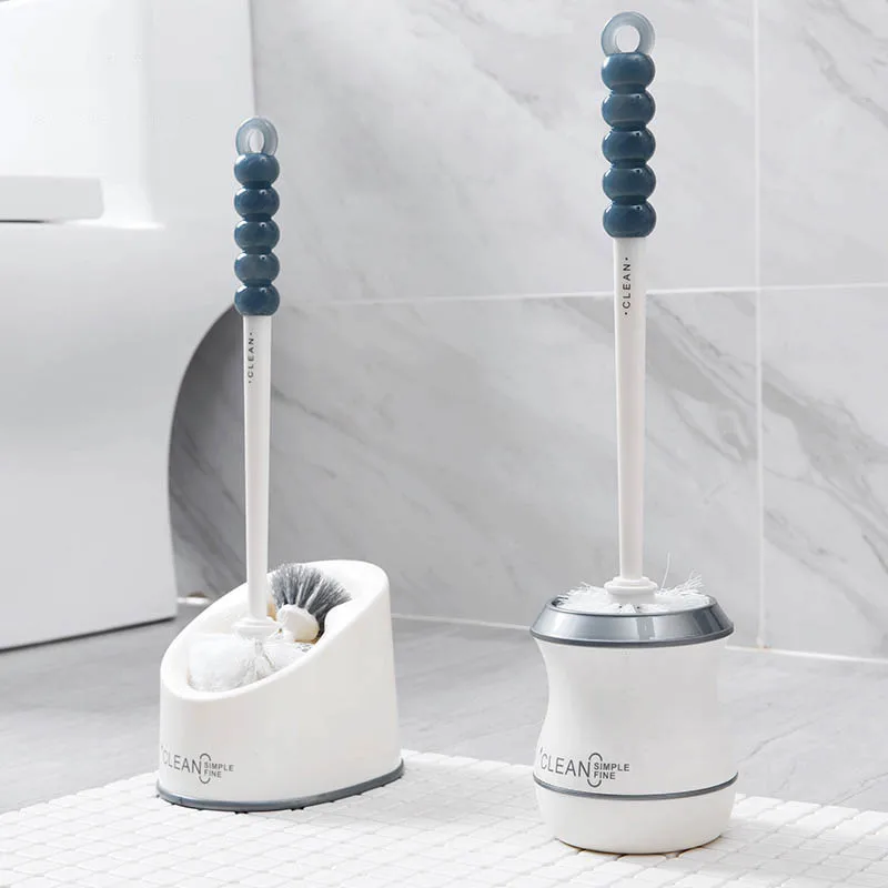Portable Toilet Brush Cleaner Clean Bowl Handle Bathroom WC Cleaning Holders for Accessories | Дом и сад