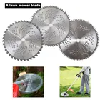 Лезвие для кустореза газонокосилки 255 мм 40 т60 т80 т, Сменное полотно для циркулярной пилы для резки травы, лезвие для триммера деревьев