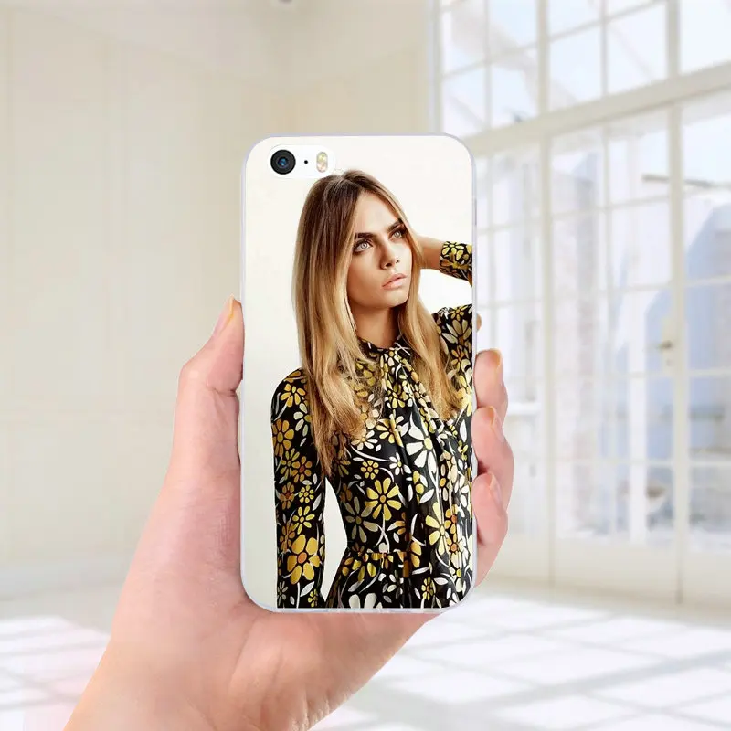 Soft TPU Mobile Phone Accessories for iPhone 8 7 6 6S Plus 10 X XR XS Max 5 5S SE 5C 4 4S Bags Kendall Jenner Cara Delevingne | Мобильные