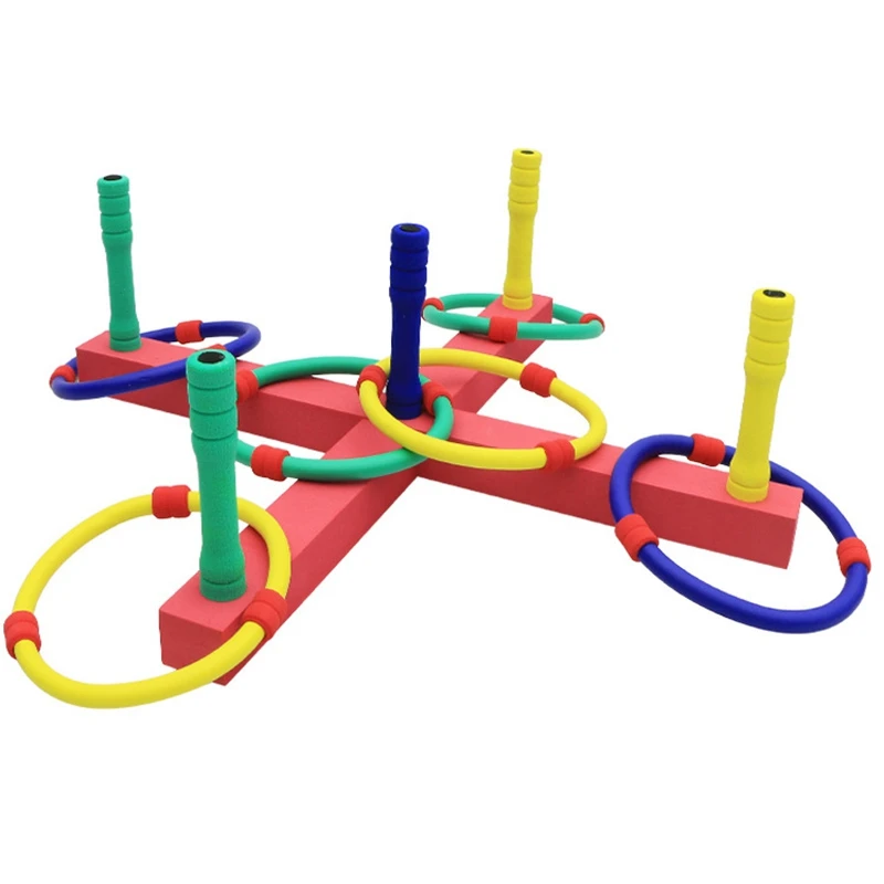 Набор для игры в кольцевой бросок на открытом воздухе детей и взрослых забавные