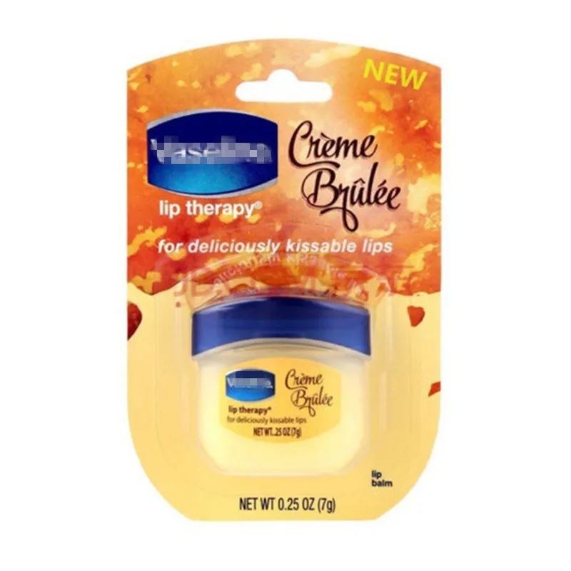 Caramel Pudding Бальзам для губ, вазелин, бесцветный, увлажняющий, анти-растрескивание, мульти-вкус, опционально, Подходит унисекс, Уход за губами, терапия - Цвет: Caramel Pudding
