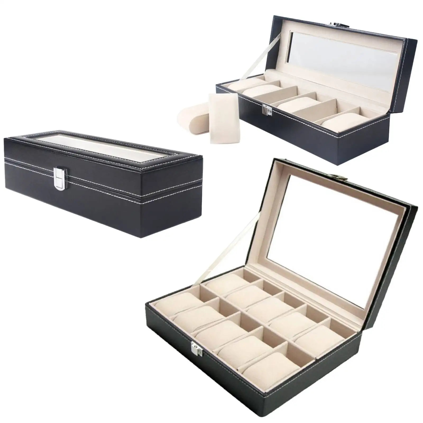 Высококачественный кожаный чехол для часов органайзер браслета домашний