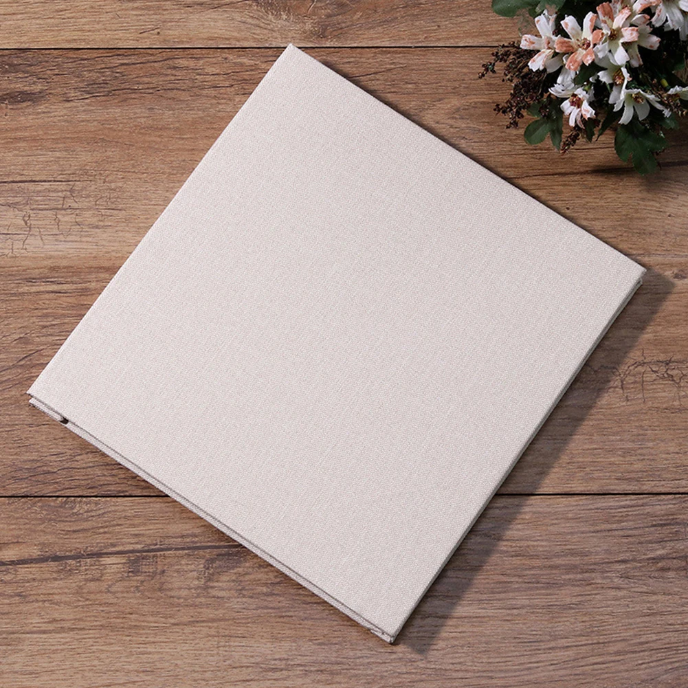 

16inch Baby DIY Scrapbook Linen Paper Photo Album Birthday Gift Memory Book