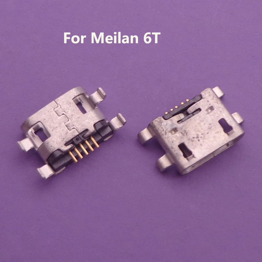 10 шт. микро мини USB разъем зарядный порт док-станция сменный для Meilan 6T S6 M3 M3S M8 M6 M5 Note