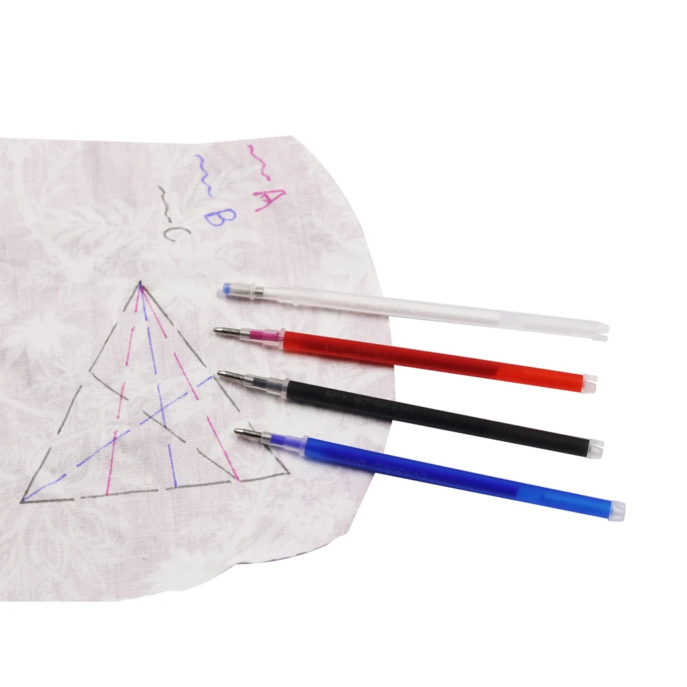 20 шт. стираемые ручки сменные термо-маркеры для одежды кожаные аксессуары