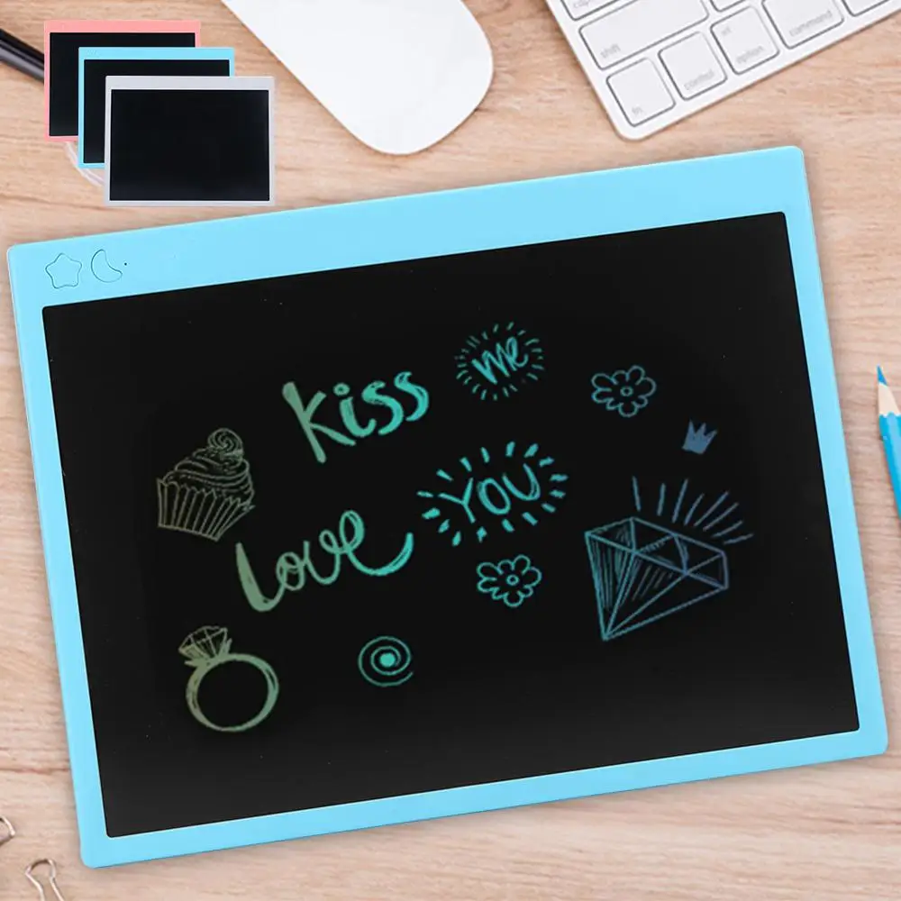 

16Inch LCD Writing Pad Electronic Blackboard Colorful Screen Handwriting Drawing Board Pads Digital Writing Tablet Memo with Pen