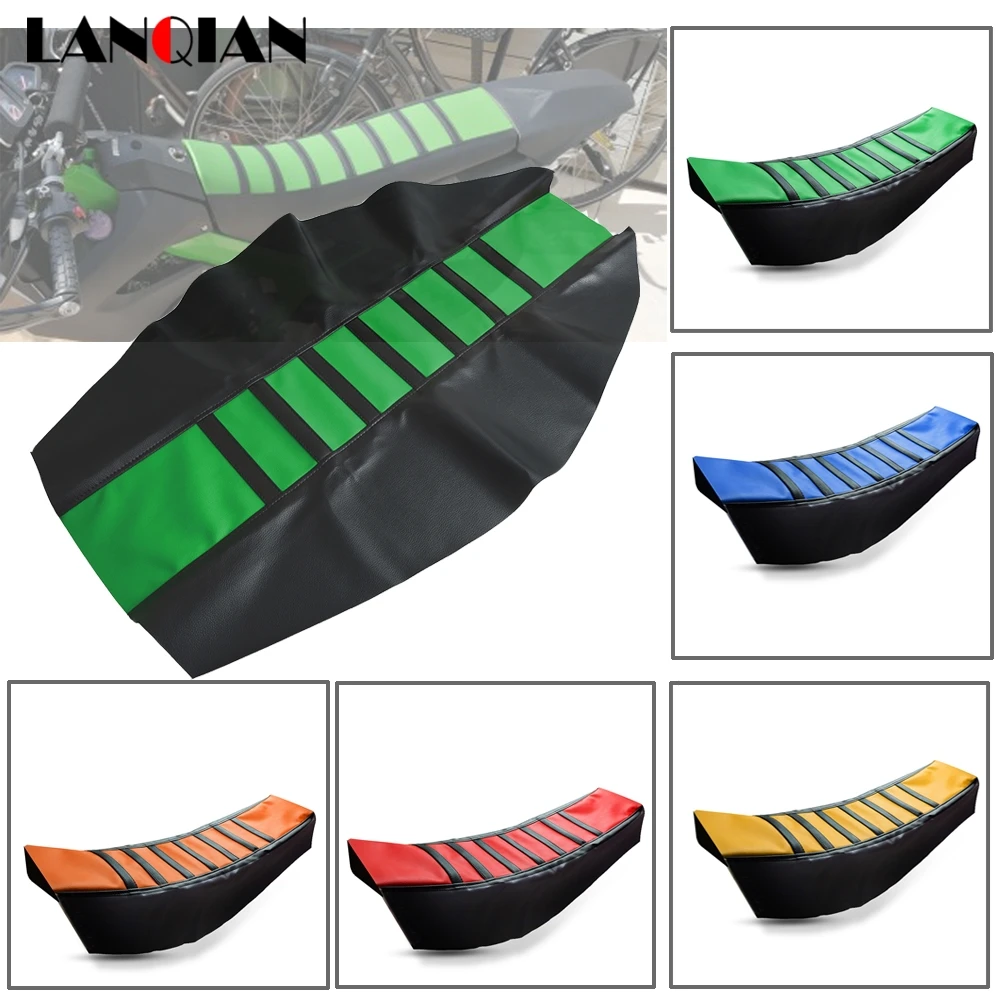 Чехол для сиденья мотоцикла dirtbike резиновый мягкий чехол Kawasaki KX KLX KDX 65 85 100 125 150 250 450