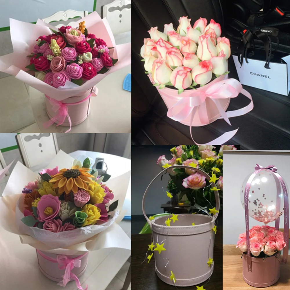 Кожаные подарочные коробки для хранения с крышкой дамские ручной упаковочный