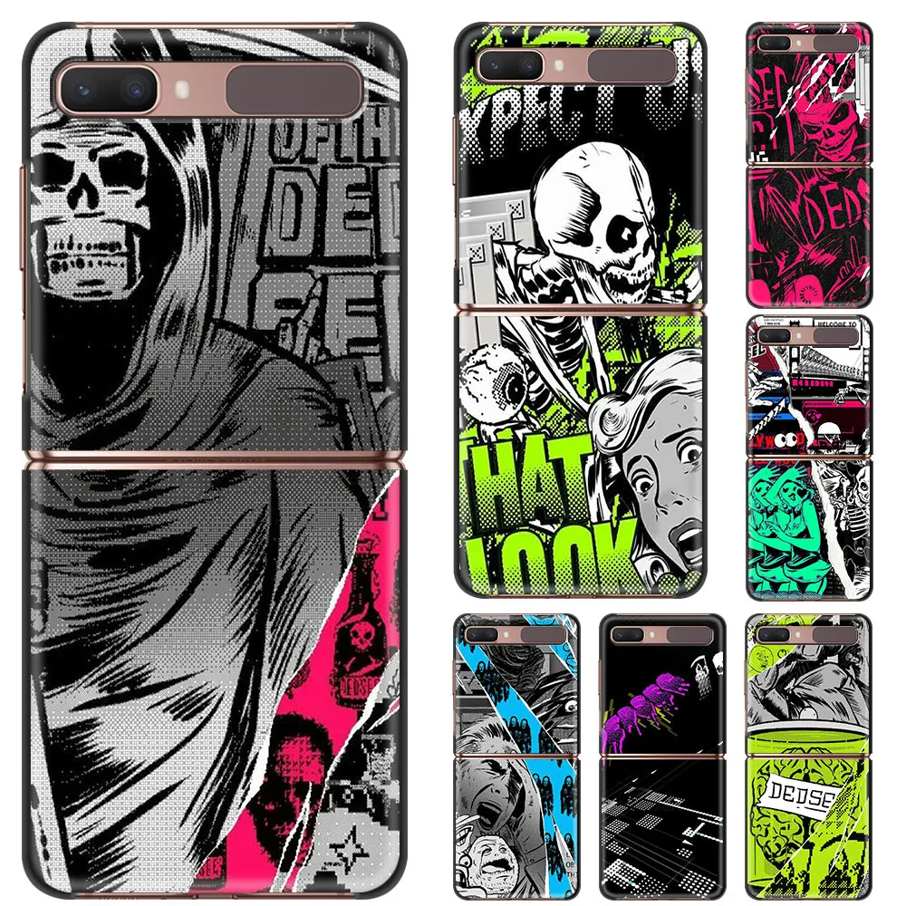 

Phone Case For Samsung Galaxy Z Flip3 5G z flip zflip3 zflip ZF3 ZF Hard PC Fundas Watch Dogs 2 Dedsec