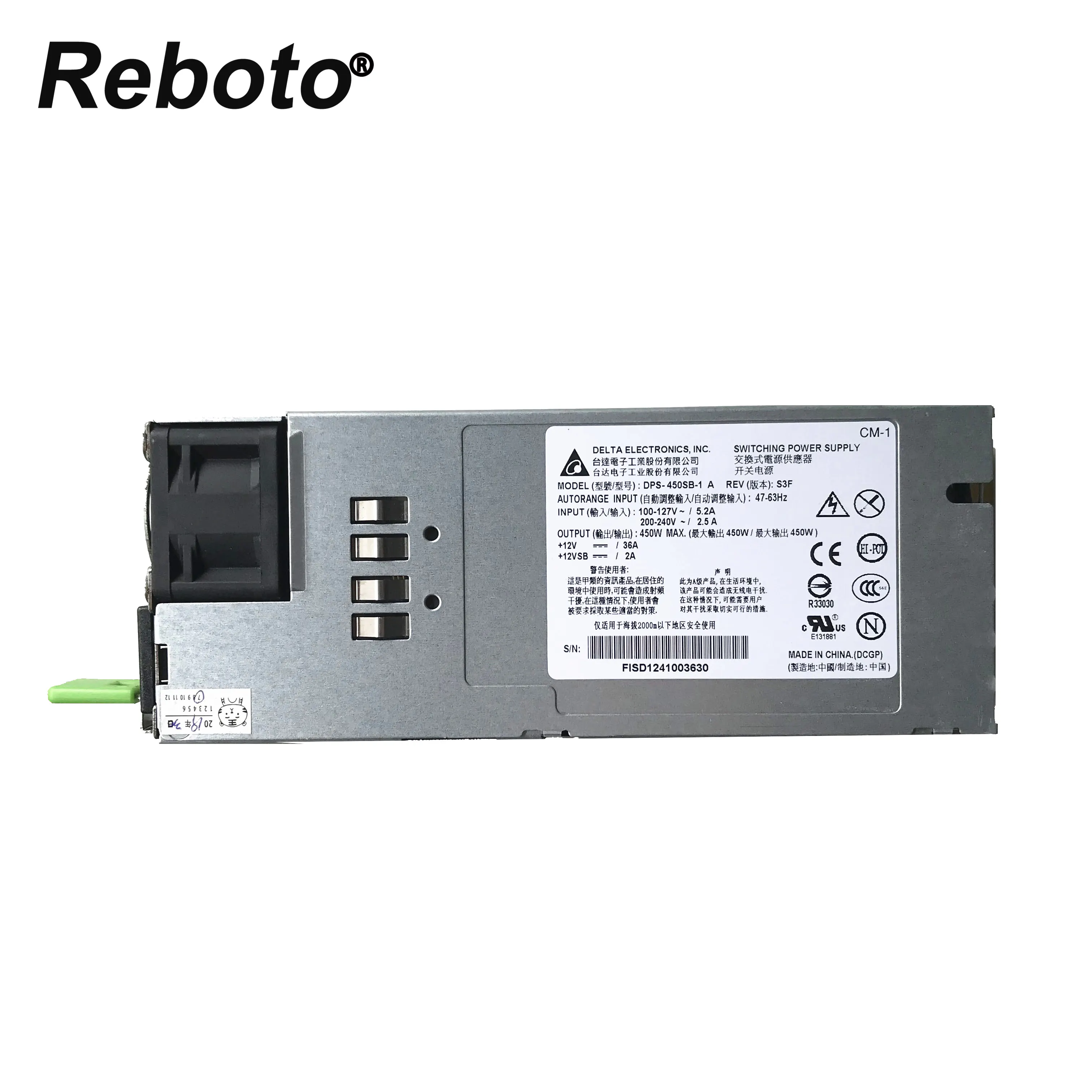 Оригинал для Fujitsu RX200s7 RX300S7 блок питания сервера DPS 450SB 1 A 100% протестирован Быстрая