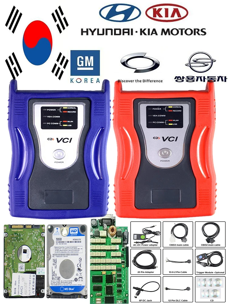 Gds Vci Diagnostic Interface Obd2 Scan Tool For Hyundai Kia, 56% OFF