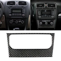 car central control air conditioning frame sticker for vws golf 6 r mk6 08 12