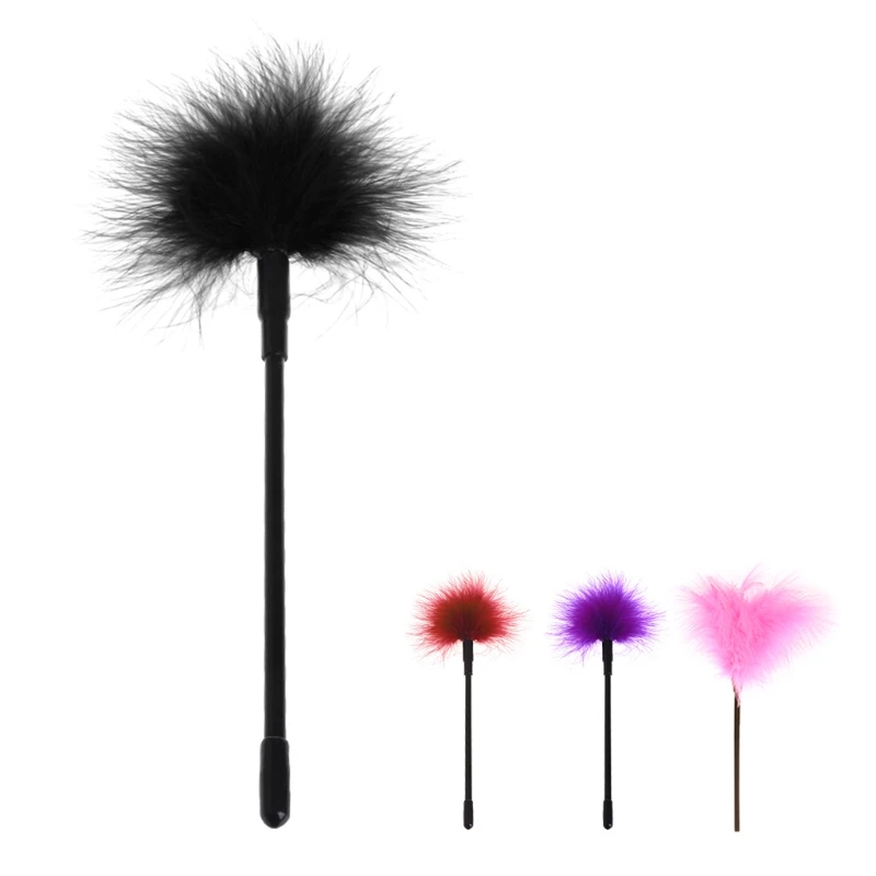 1 шт. 20 см перьевой тиклер инструмент для перьев пениса маскарадный плеть флирт