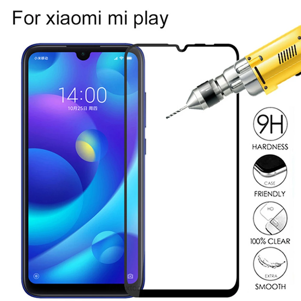 Для Xiaomi Mi Play 5 5s Plus 6 6X защитная пленка на стекло для смартфона 9 Se 8 Pro Lite Защитная