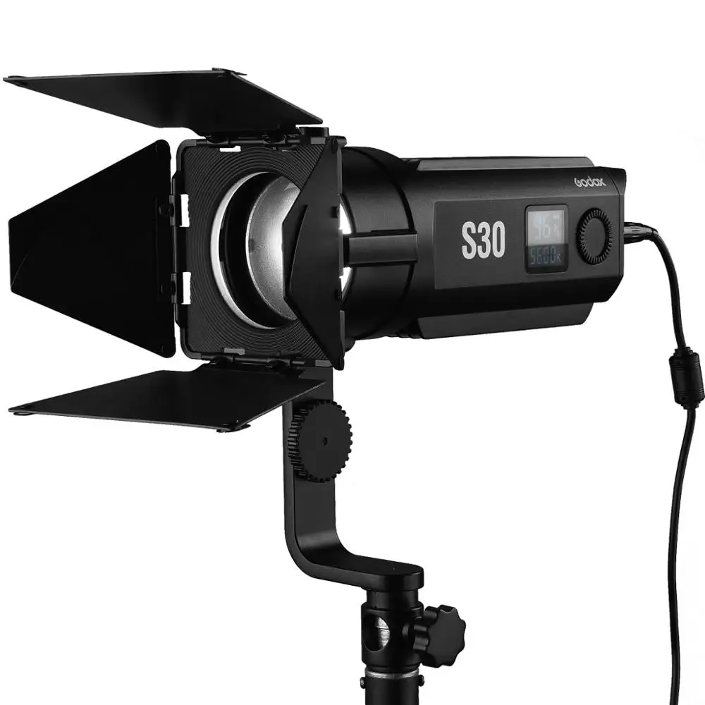 Godox S30 30 Вт Светодиодный светильник для студии фокусирующий СВЕТОДИОДНЫЙ