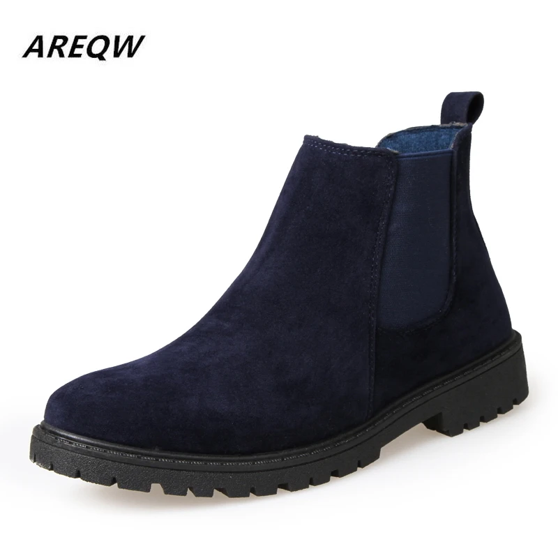 Очень теплые зимние мужские ботинки водонепроницаемые наивысшего качества