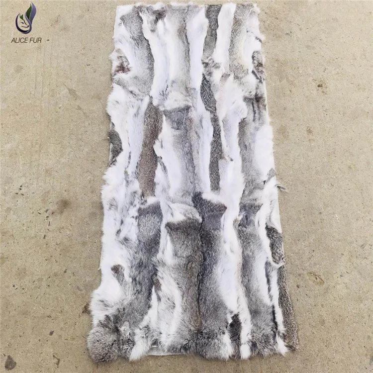 Пластина из натурального кроличьего меха пушистая кожа мех материал сделай сам