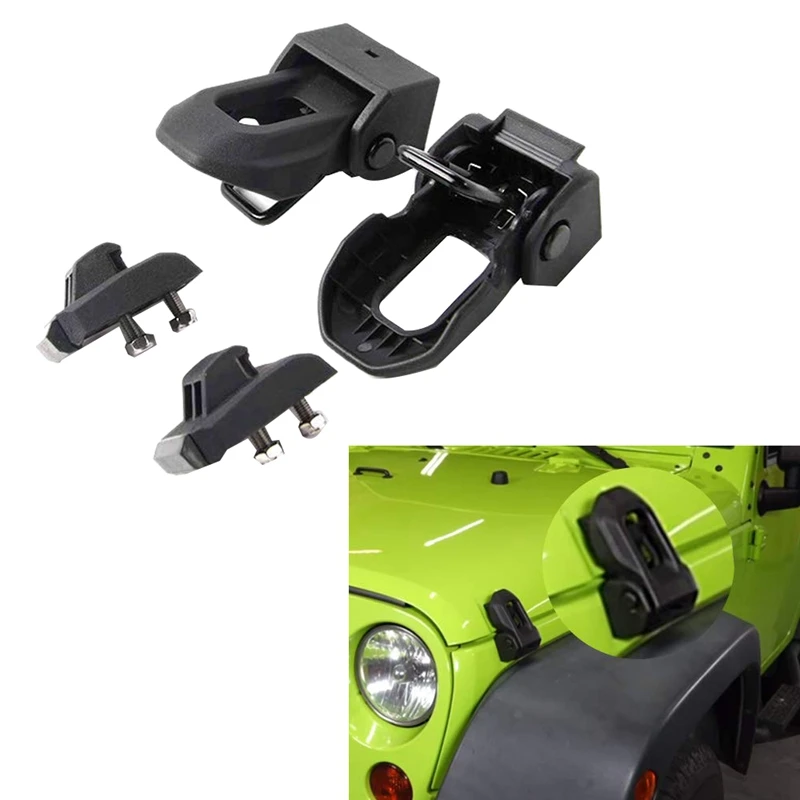 Для Jeep Wrangler JK JL 2007 2019 бленда замок аксессуары для модификации бленды|Блоки и