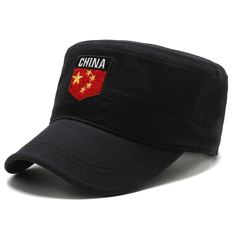 

GBCNYIER CHINA Army Hat Flat Top Outdoor Shade Cap Breathable Adjustable Cheap Good Quality Military Cap Unisex Cool