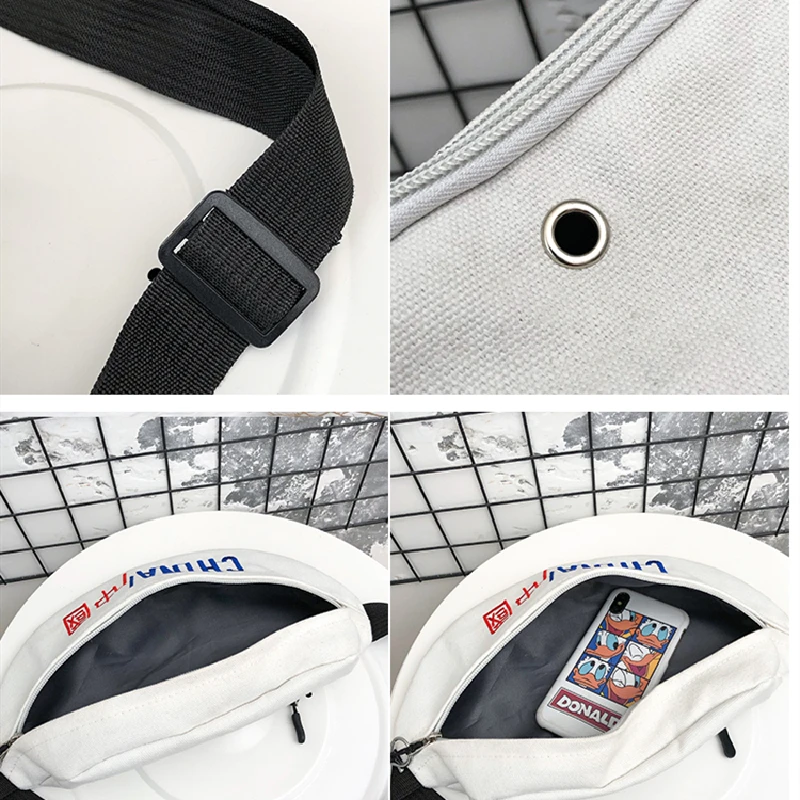 

Ins Hot Sale Chinese Embroidery Waist Bags Couples Men Women Casual Travel Fanny Pack Outdoor Sling Shoulder Crossbody Chest Bag