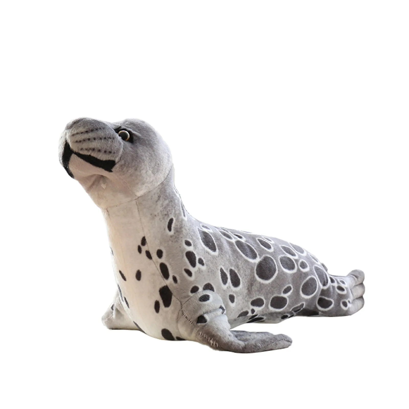 Мягкая Плюшевая 3D кукла в виде морского льва 38 см | Мягкие игрушки животные