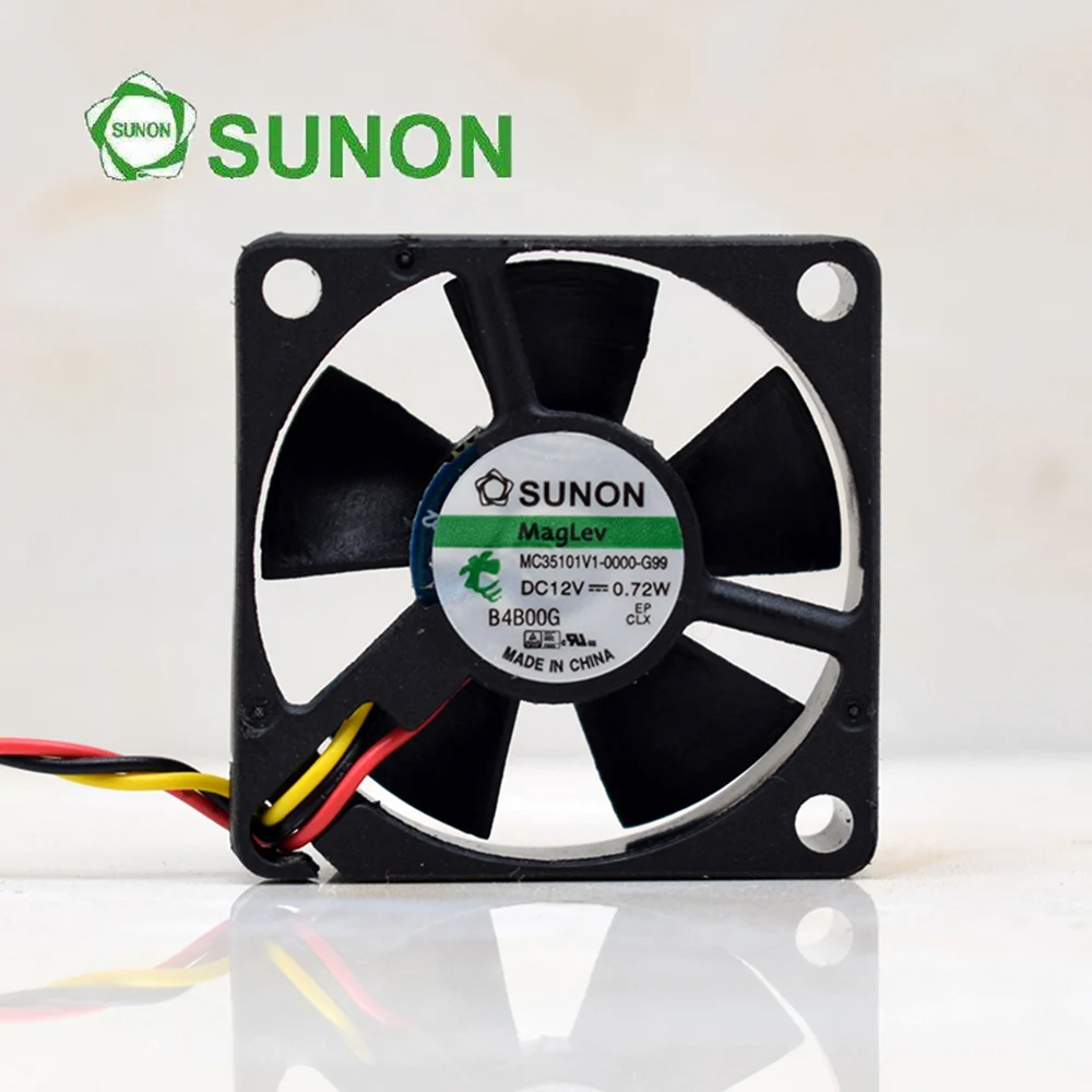 Для sunon MC35101V1 000U G99 3510 35x35x10 мм 3 5 см 12 В 0 72 Вт охлаждающий вентилятор|Кулеры и