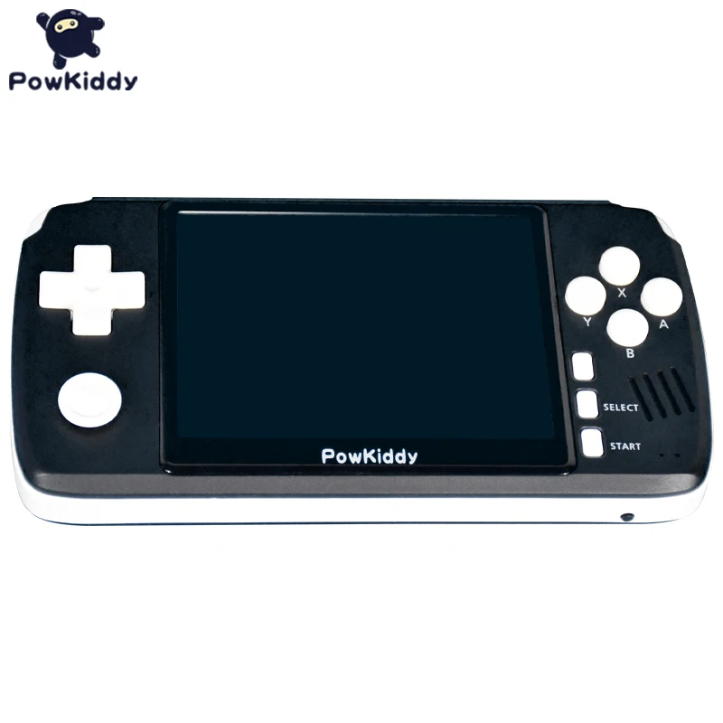 Powkiddy q80 Ретро видео Игровая приставка трубка 3 5 &quotIPS Экран Встроенный 4000 игры с