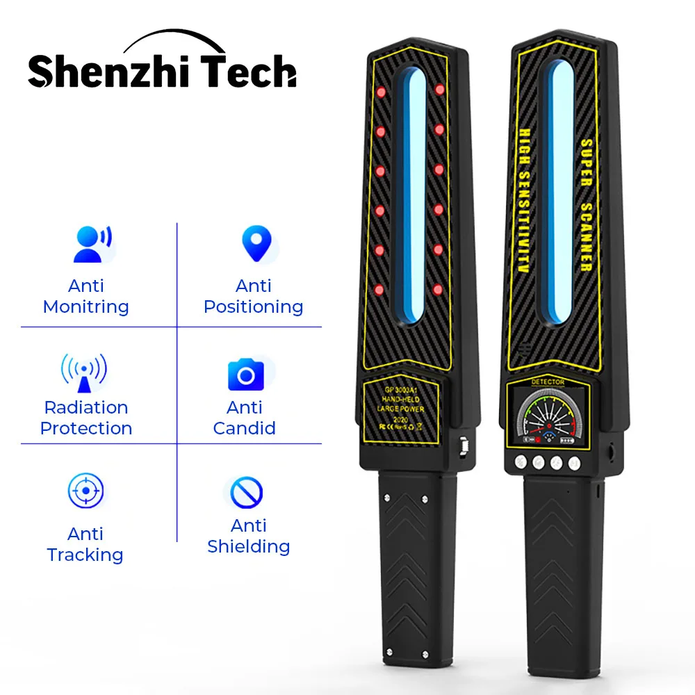Умный ручной GPS детектор ошибок анти шпионский радиочастот сигнала Finder контроль