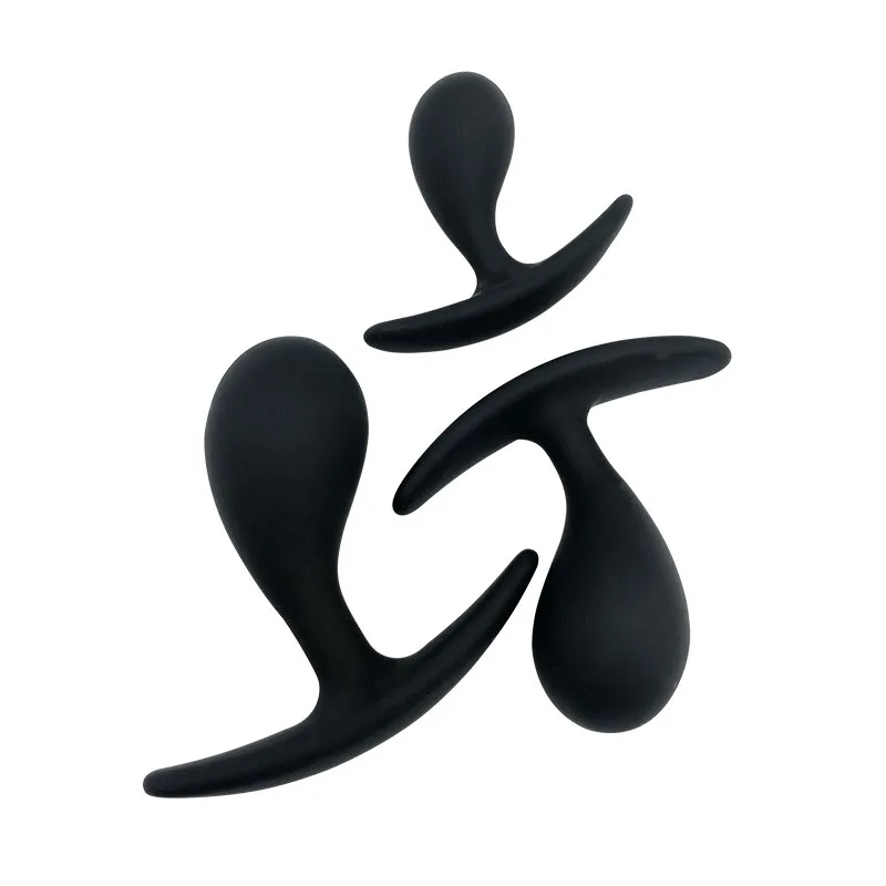 Силиконовые анальные шарики Анальная пробка массажная вставка для массажа
