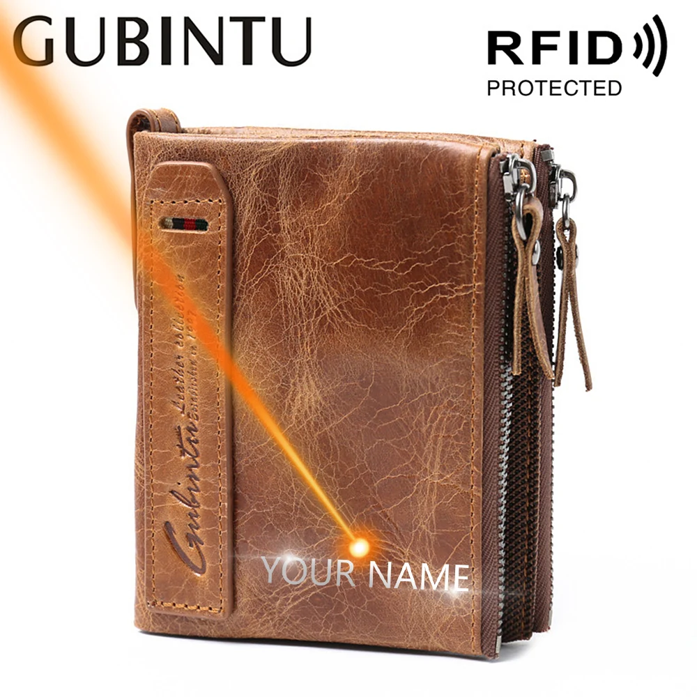 Новинка 2020 мужской кошелек с бесплатной гравировкой имени мужские бумажники из