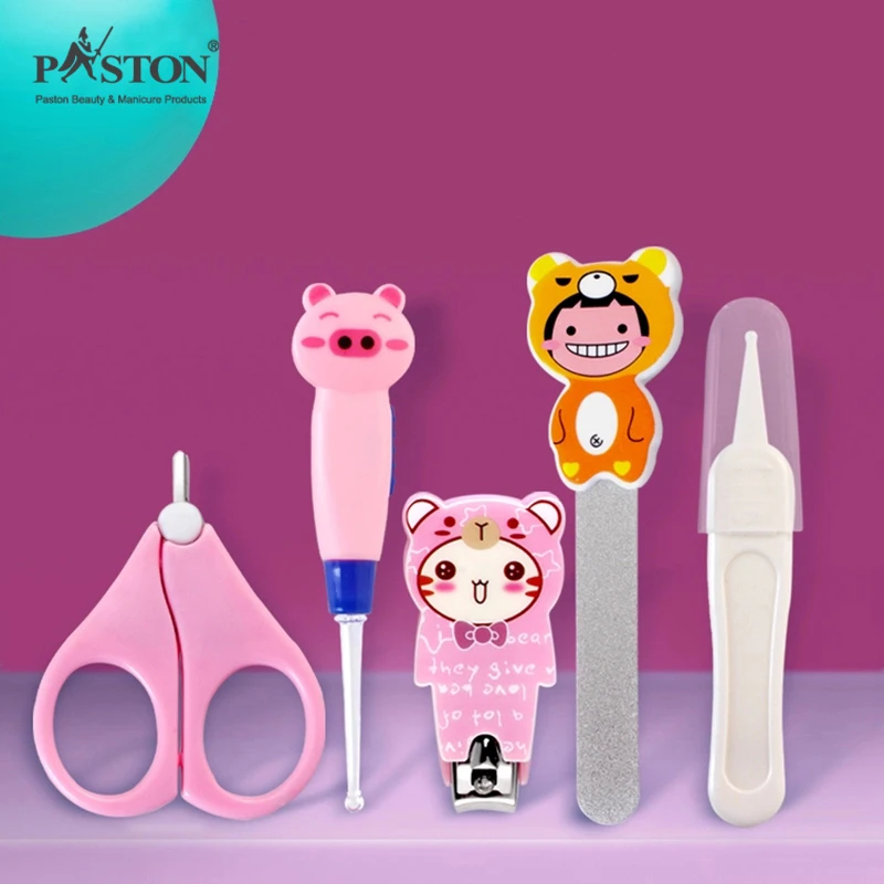Paston бренд Baby Care 4 Set: в том числе машинка для стрижки ногтей ножницы пилочка