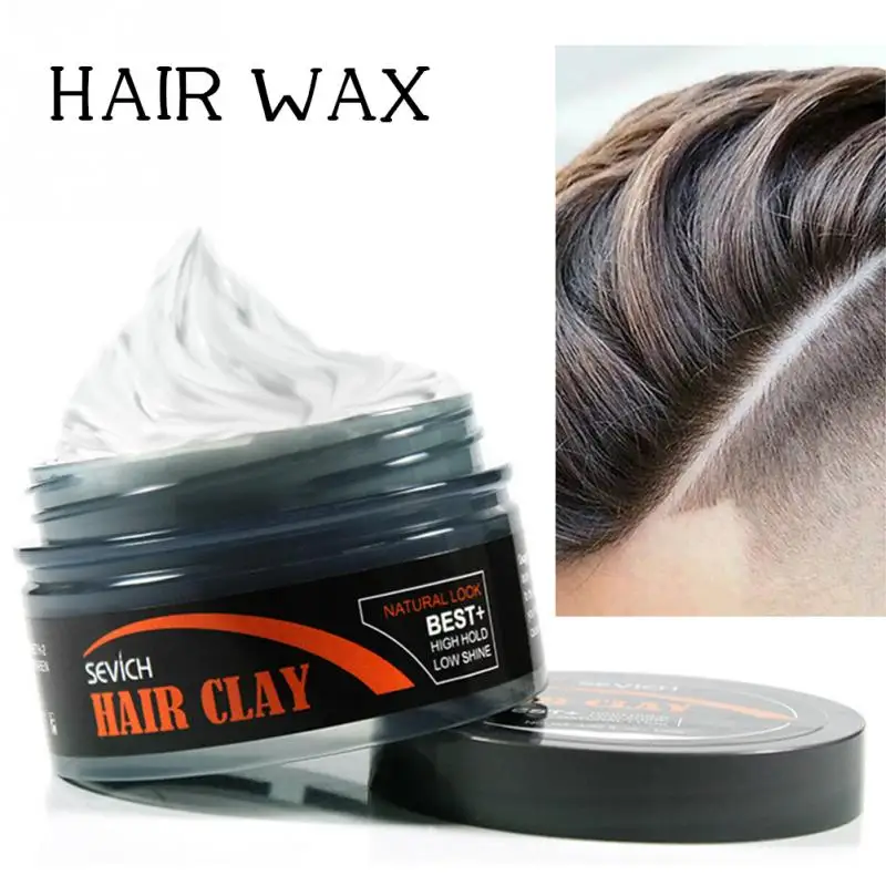 Натуральная Повседневная стильная глина для волос матовая Современная