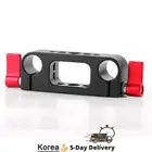 15 мм двойной стержень рельсовый зажим Крепление рельсовый блок 14 38 M5 Резьбовая ручка винты для SLR камеры клетка Риг опорная пластина комплект системы поддержки объектива