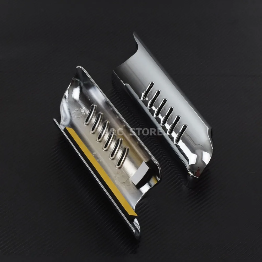 Maction ABS Нижняя вилка ноги крышка дефлекторы щиты хром для Harley Touring Road King Electra Glide FLHT FLH FLTR 00-13