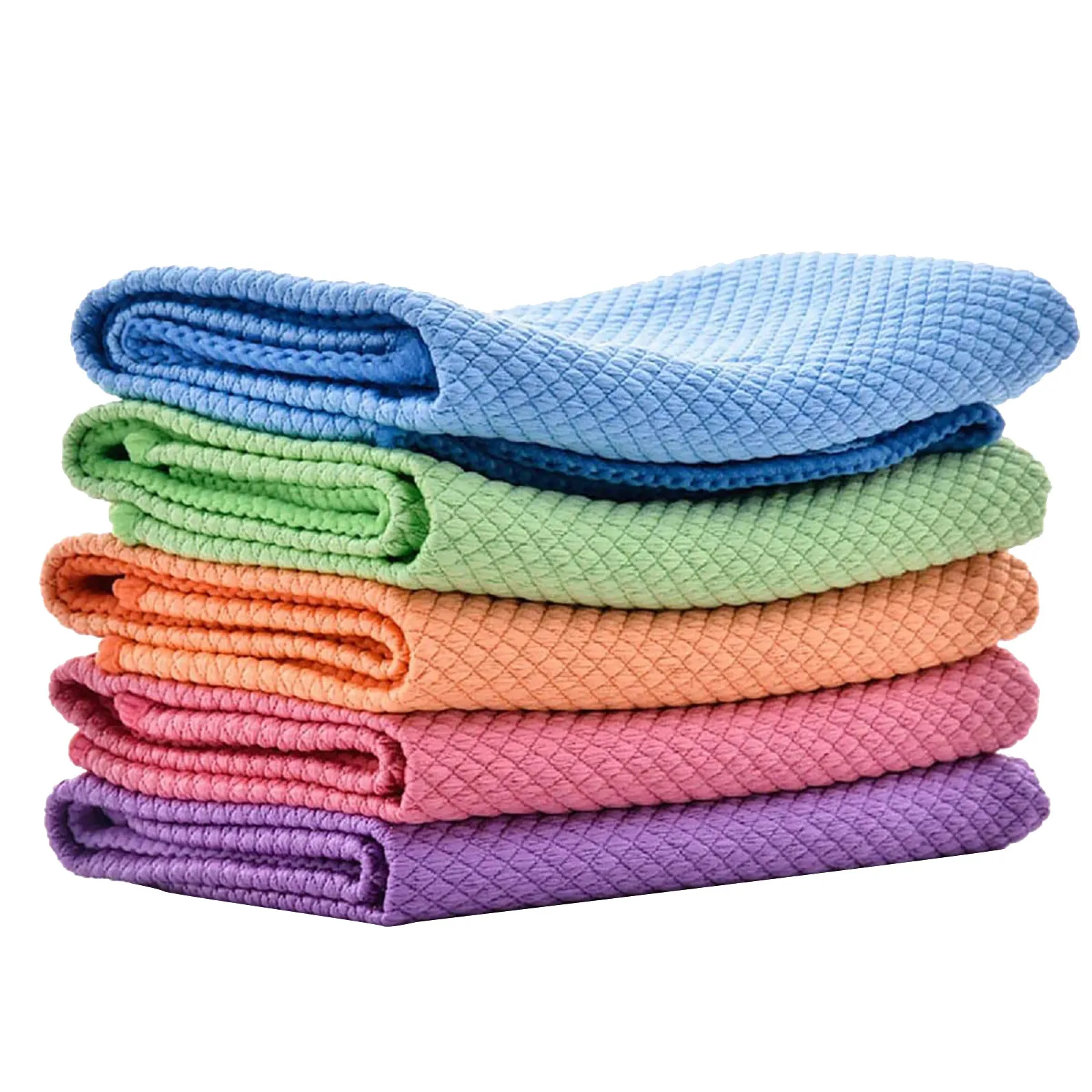 

Anti-grease Wiping Rags Kitchen Efficient Super Absorbent Microfiber Cleaning Cloth Home Washing Dish Kitchen Cleaning Towel