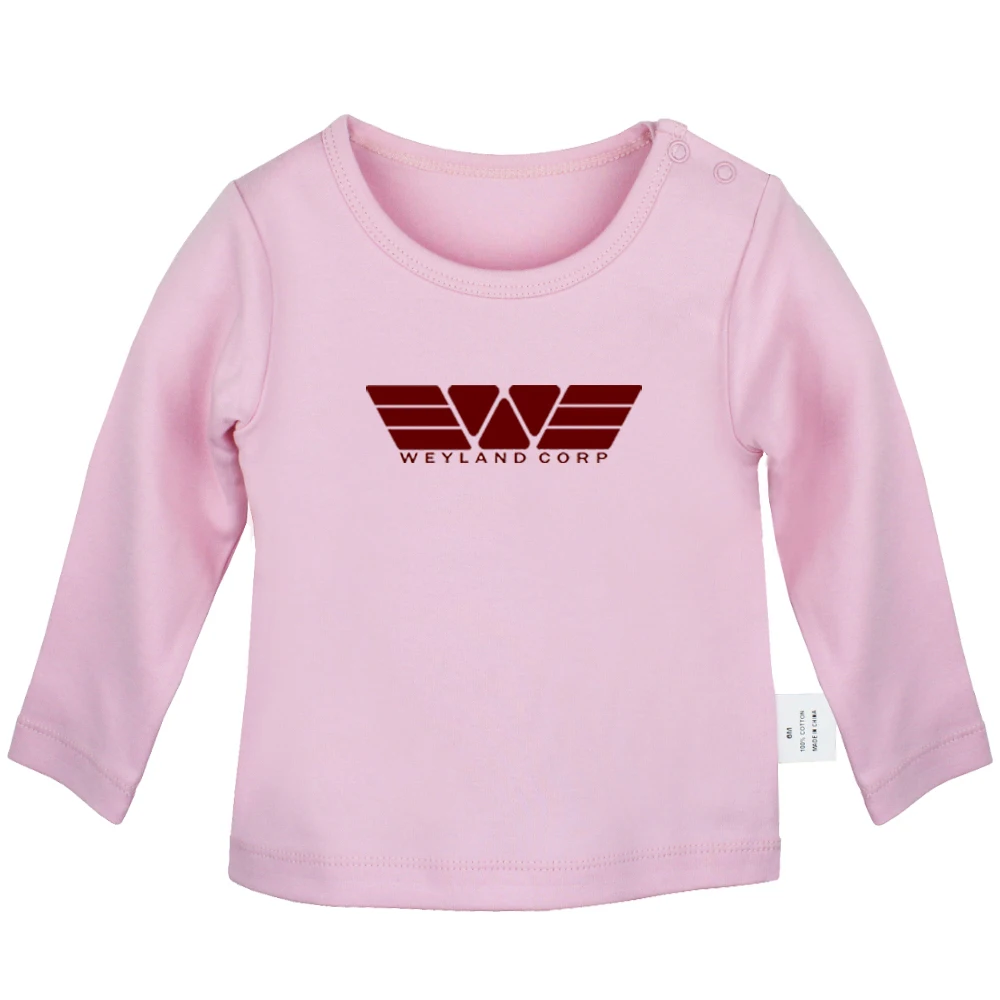 Waylon Jennings Flying IMPERIAL EAGLE Weyland_corp Design Newborn Baby T-shirts Toddler Graphic Solid Color Long Sleeve Tee Tops | Детская