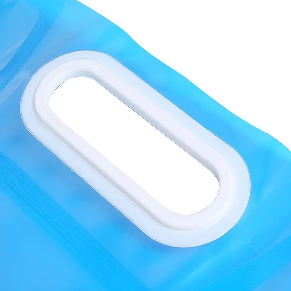 Портативный складной ручной походный контейнер для питьевой воды объемом 5/10