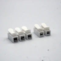 g7 white color model ch 2 ch 3 spring wire quick connector wire connector voltage 250v wiring terminal block