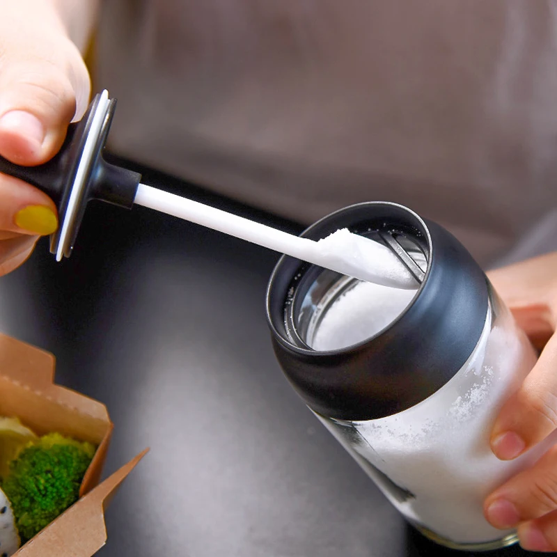 Кухонные стеклянные банки для специй с крышкой Солонка и перечница органайзер