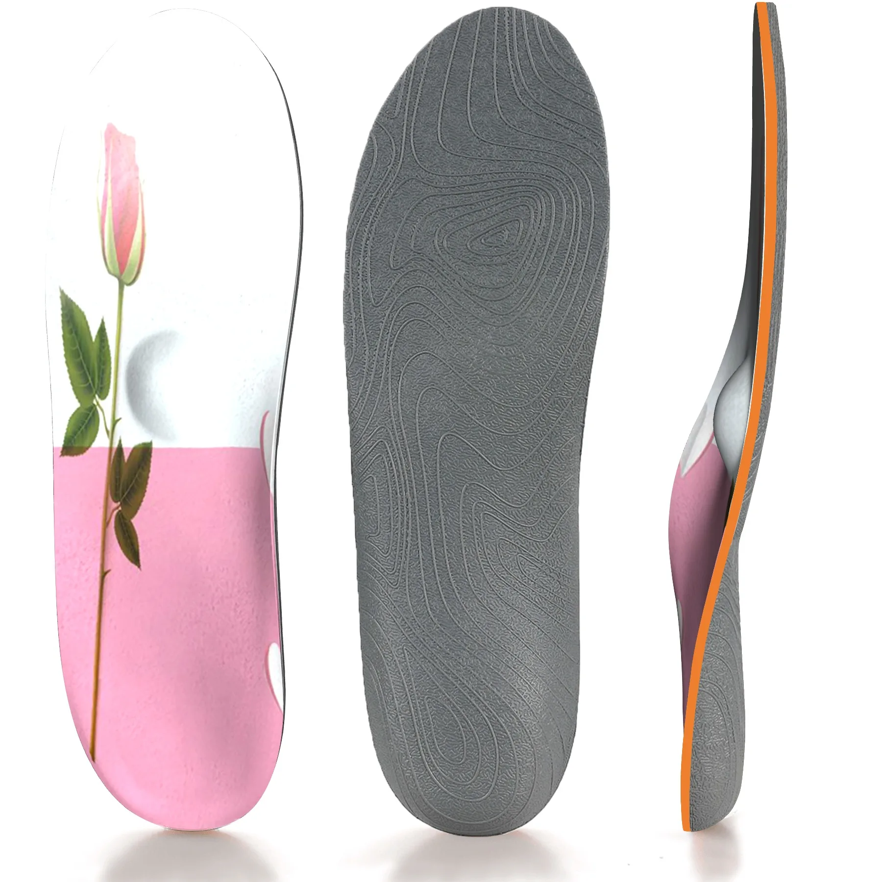 Plantar Fasciitis Insole Male And Female Shoes Flat Feet Running Metatarsal Insole