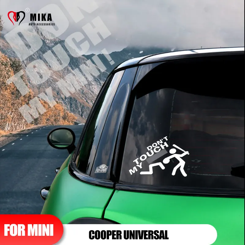 

Модные Универсальные наклейки для кузова автомобиля Mini Cooper F56 R55 R56 R57 R60, забавные персонализированные наклейки для автомобиля, креативный С...
