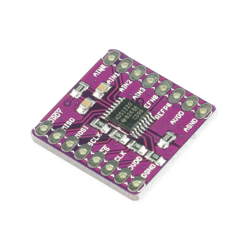 Cjmcu 1220 Ads1220 Adc I2C маломощный 24 битный A/D преобразователь|Адаптеры Type-C| |