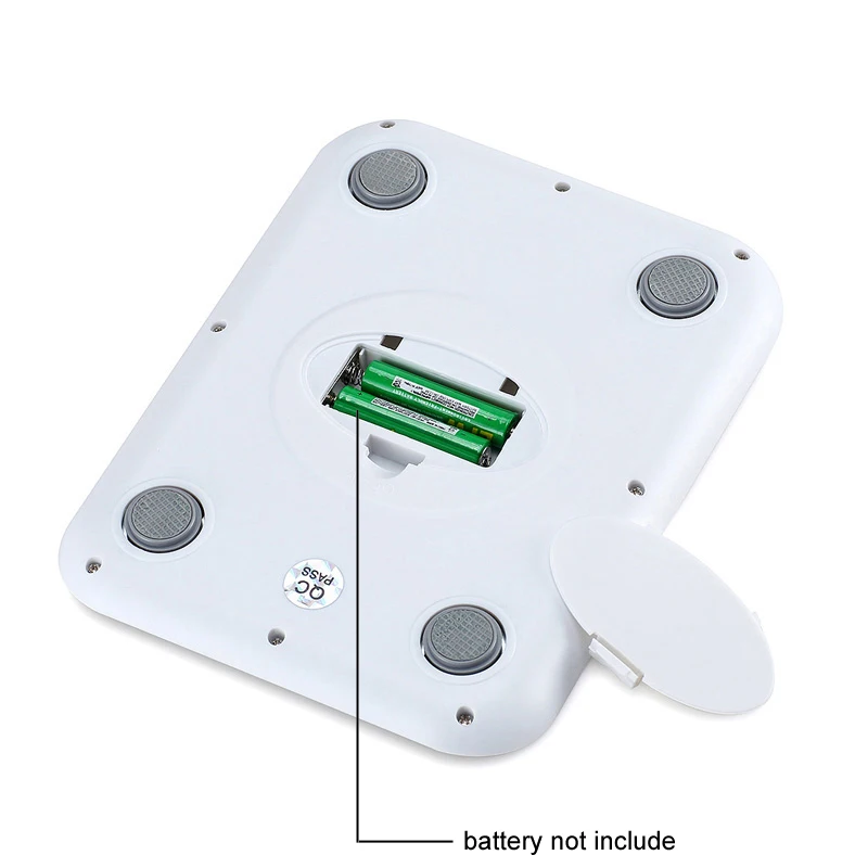 Бытовые кухонные весы электронные на 5 кг/10 кг 1 г с тонким ЖК дисплеем для кухни