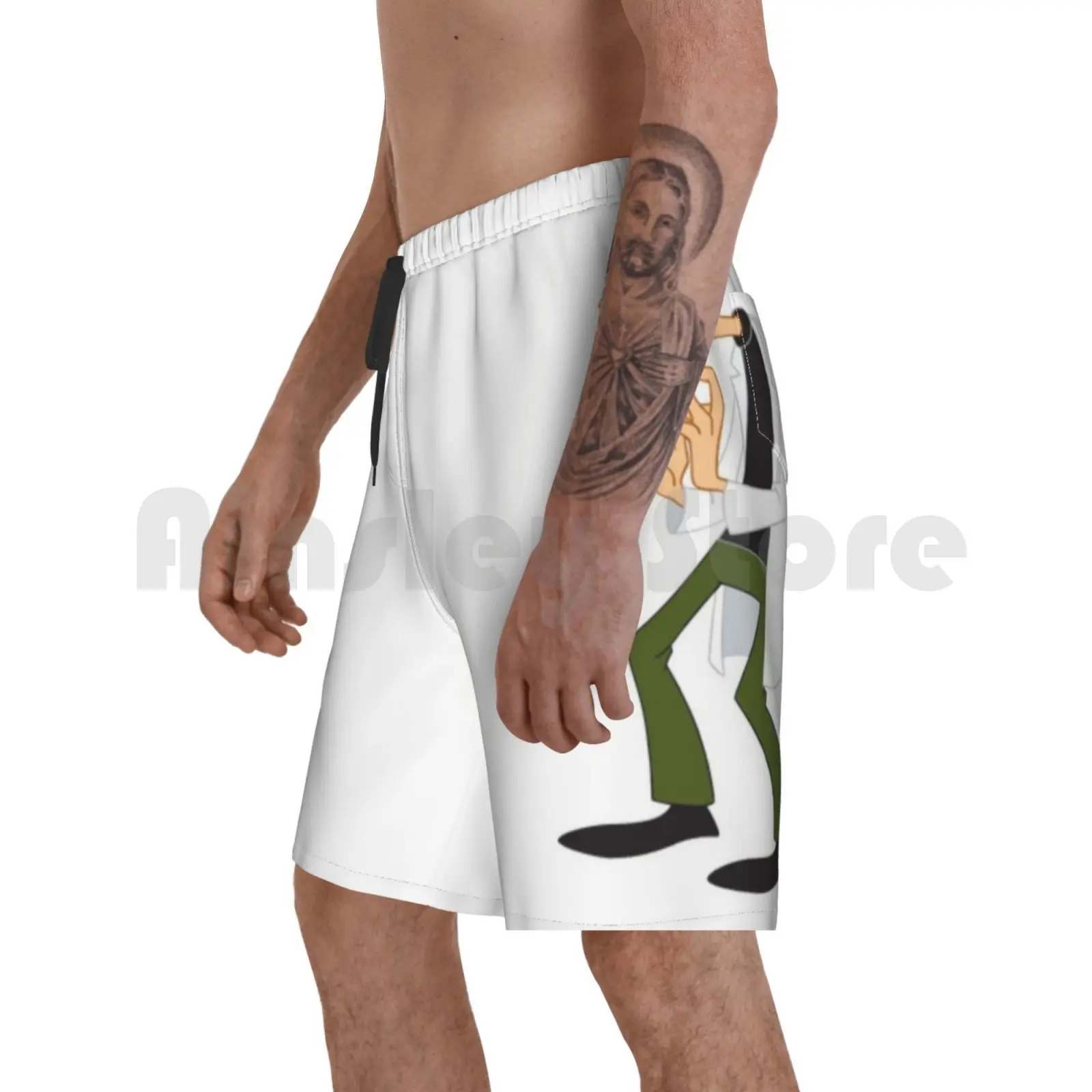 

Dr Doofenshmirtz пляжные шорты женская одежда для плавания Doofenshmirtz Dr Doofenshmirtz Перри черный белый