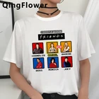 Футболка с надписью Friends Tv, Женская винтажная Повседневная футболка гранж, топы, футболки, белая футболка