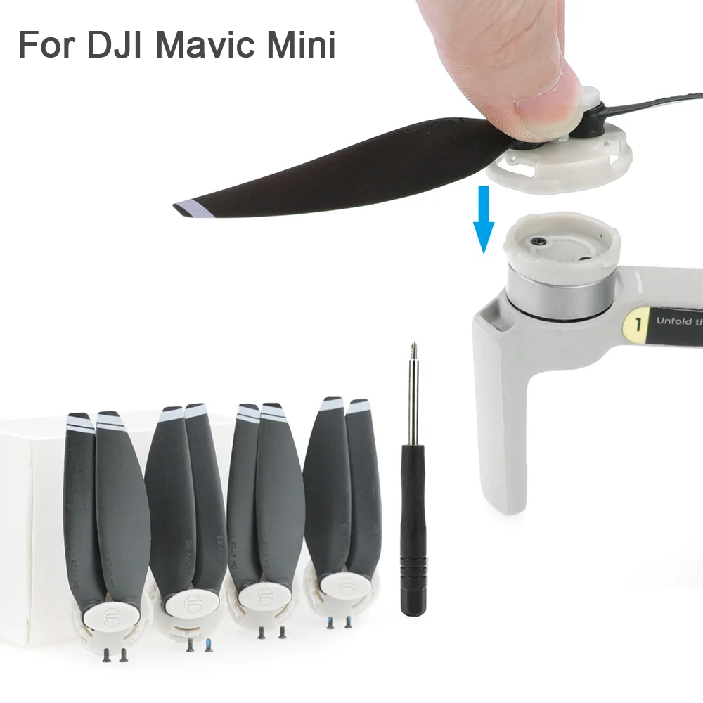 Сменные лопасти пропеллеров для DJI Mavic Mini Drone 8 шт. светильник вес 4726F опорное